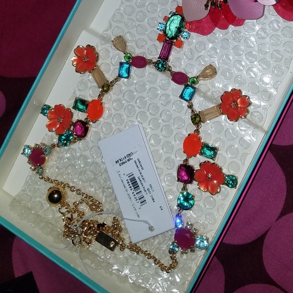 BNWT Kate Spade Garden Party Statement Necklace - Picture 2 of 3